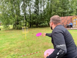 Metsaluige discgolf